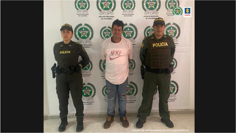 Víctor Alfonso Mora, capturado
