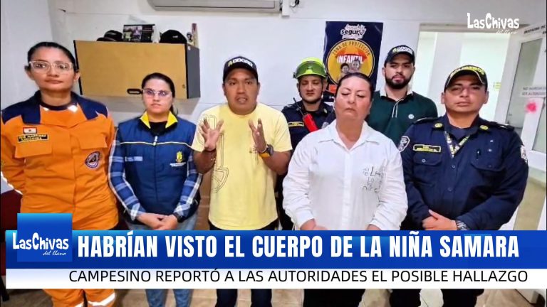 Busqueda niña Aguazul