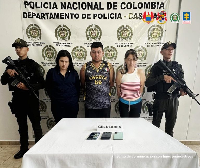 Capturados en Casanare