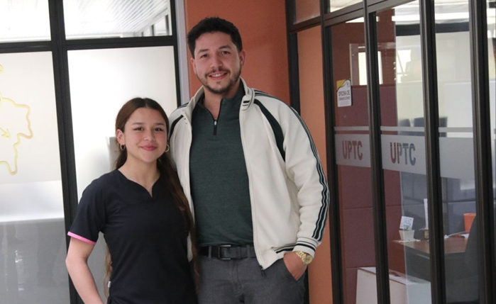 Karol Jazmín Pedraza Galindo y Brayan Sánchez López