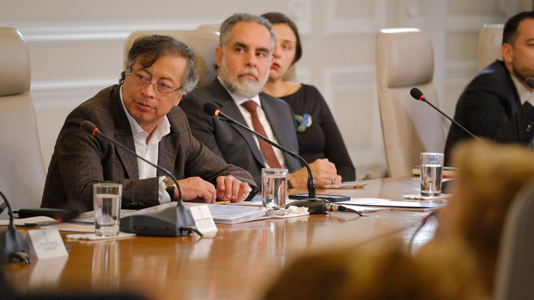 Gustavo Petro. Foto Presidencia de Colombia