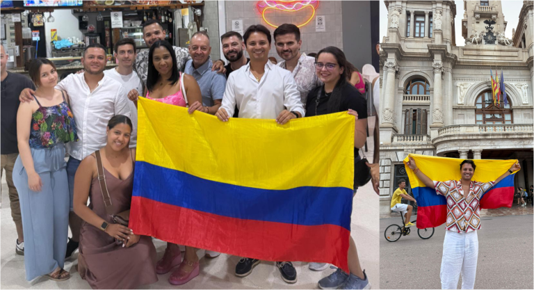 Colombianos en el exterior