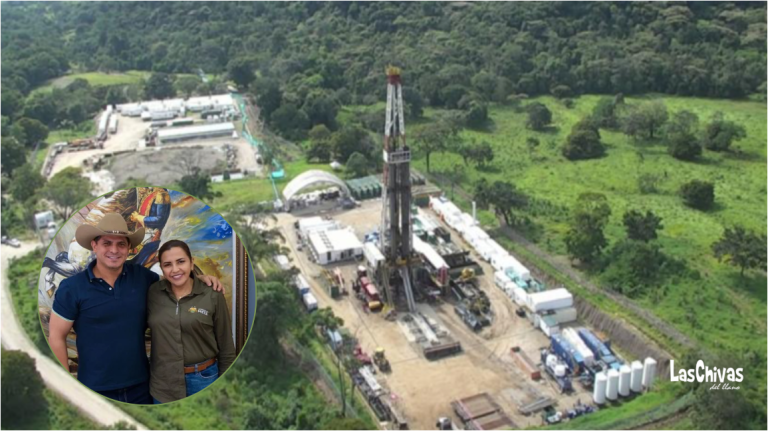 Gas en Floreña. César Zortro y Rafaela Cortés
