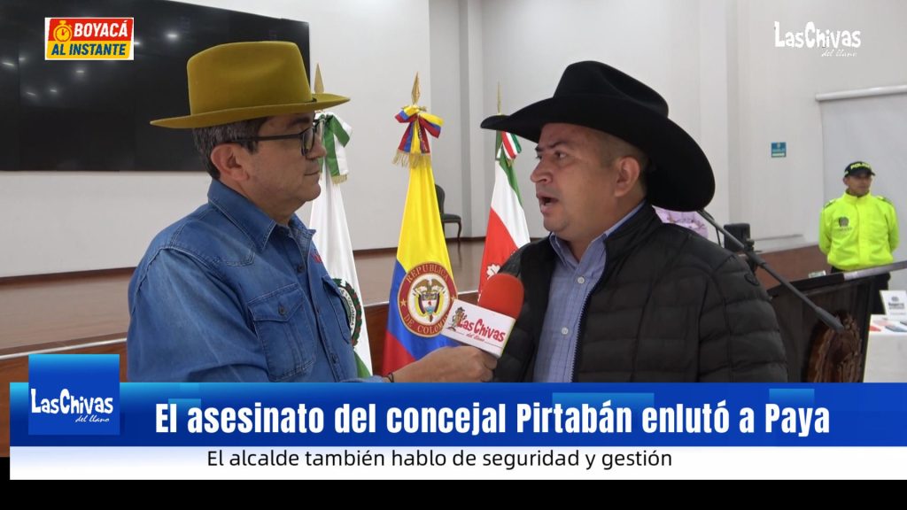 Juvenal Pérez, alcalde de Paya seguridad y asesinato de concejal-Miniatura