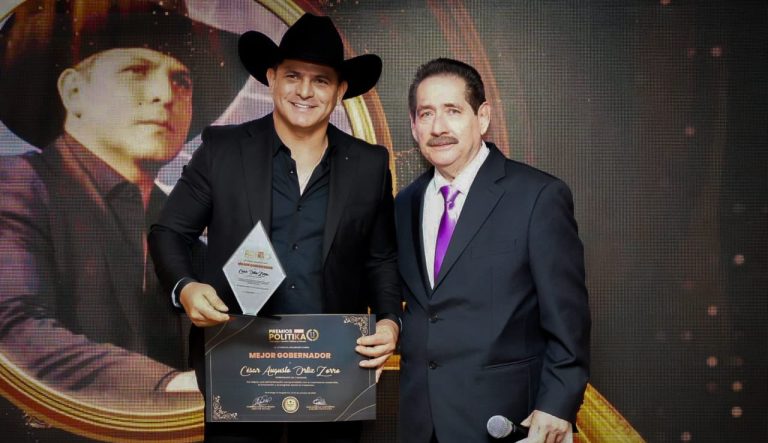 César Zorro, mejor gobernador