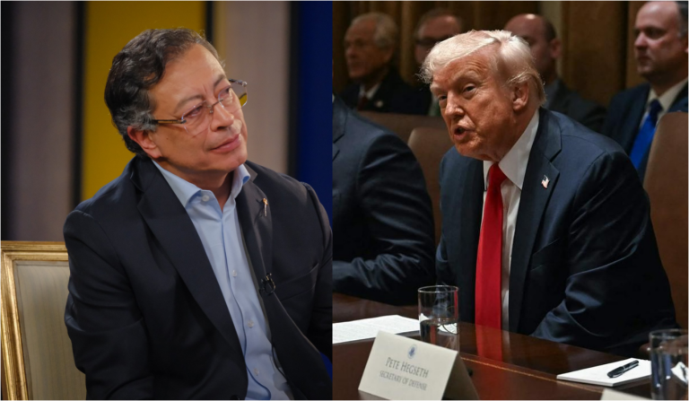 Gustavo Petro- Donald Trump