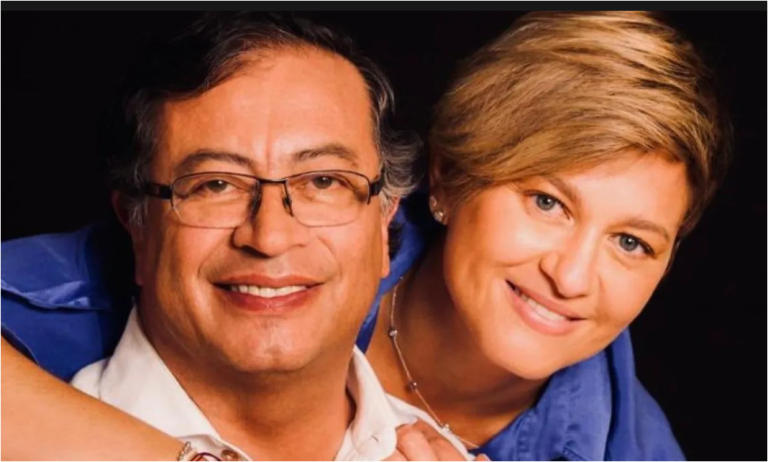 Gustavo Petro y Verónica Alcocer