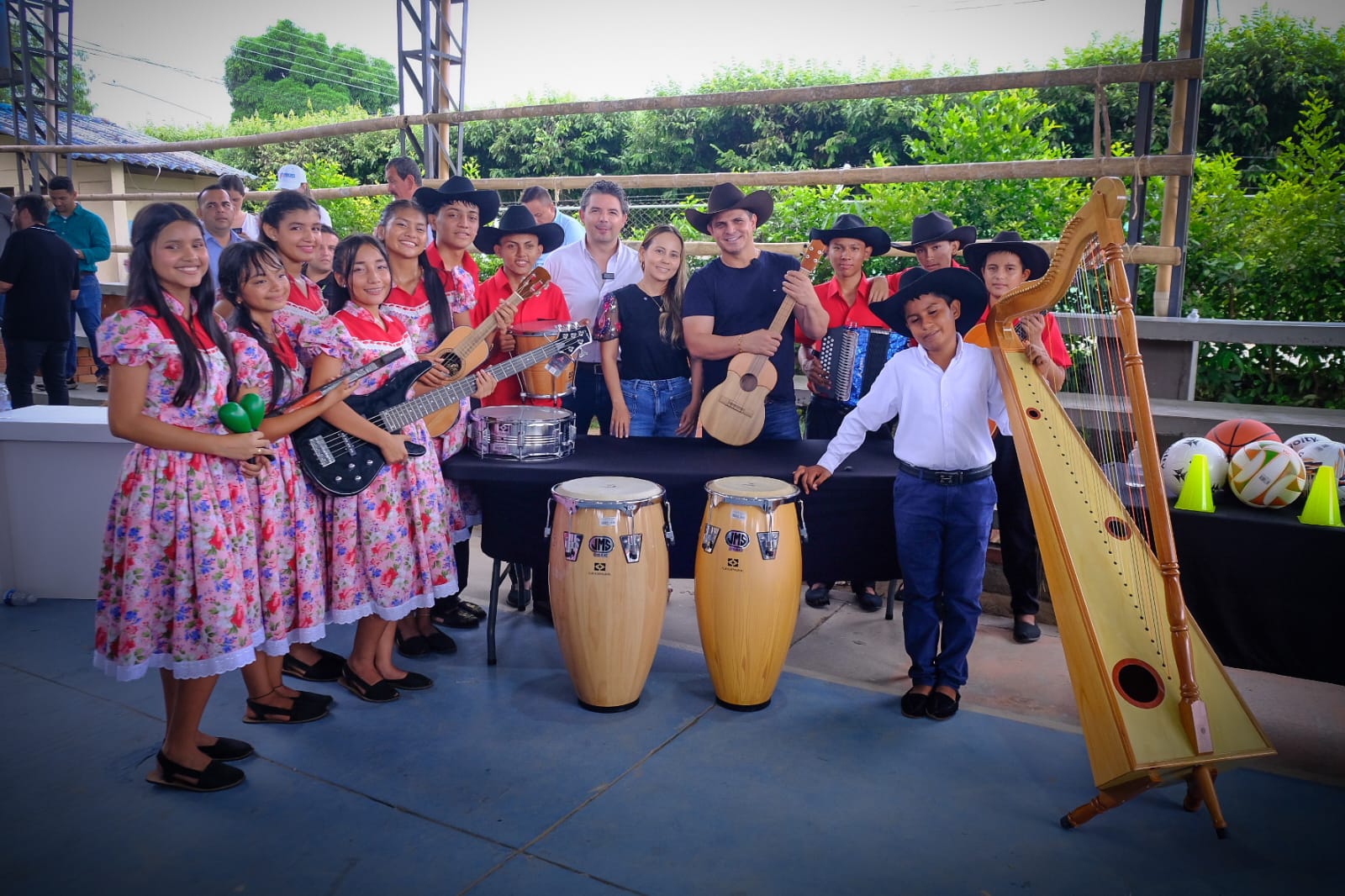 En Hato Corozal, Geopark y Zorro le pusieron música a las esperanzas del campo