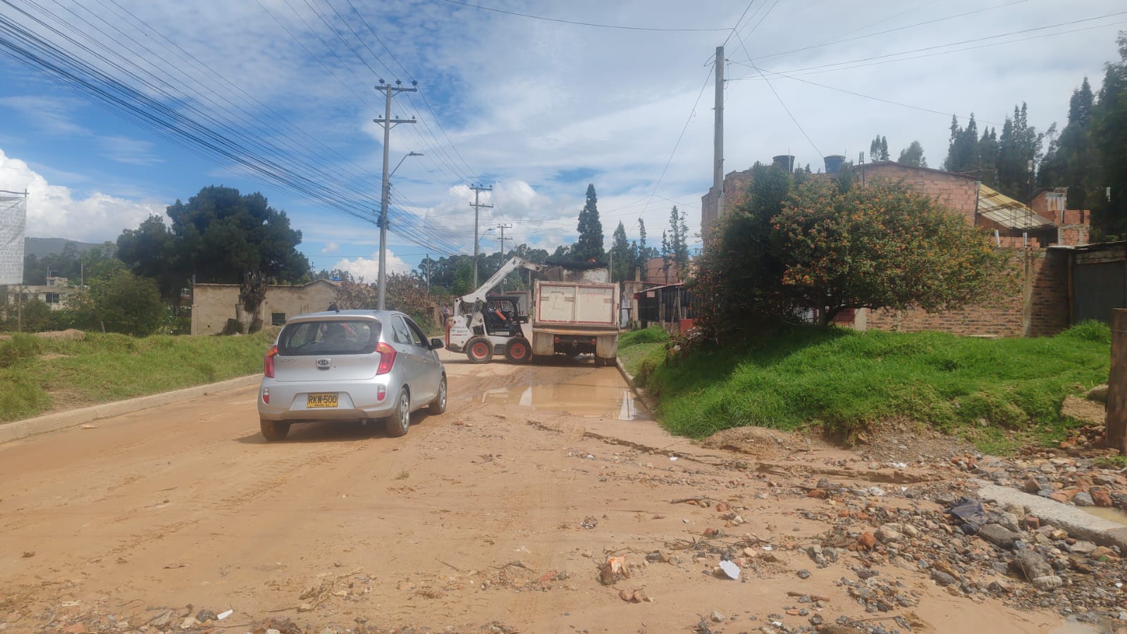 ¡ALERTA SOGAMOSO! Nueve viviendas afectadas por inundaciones en el norte de la ciudad