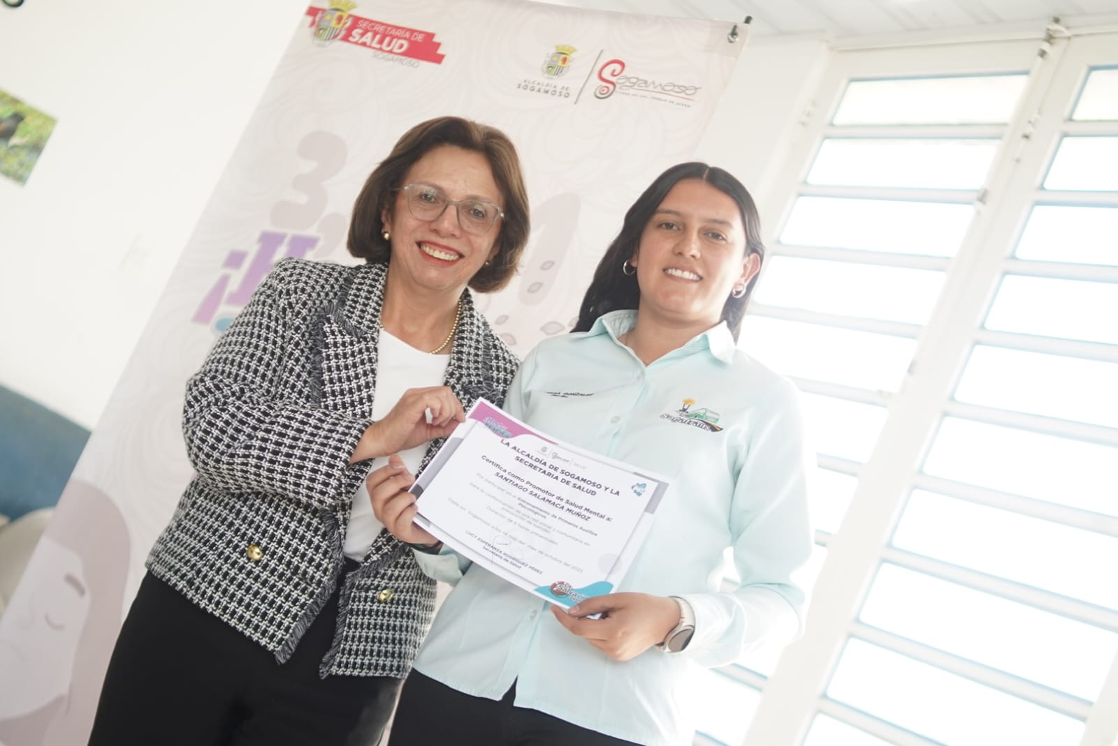 La línea Hey Respira fortalece la salud mental en Sogamoso durante 2025
