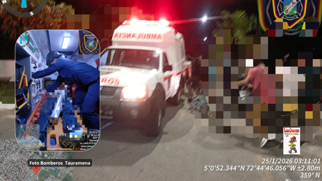 Accidente en Tauramena