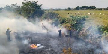 Emergencia en Yopal: Bomberos atendieron 8 incendios en un solo día