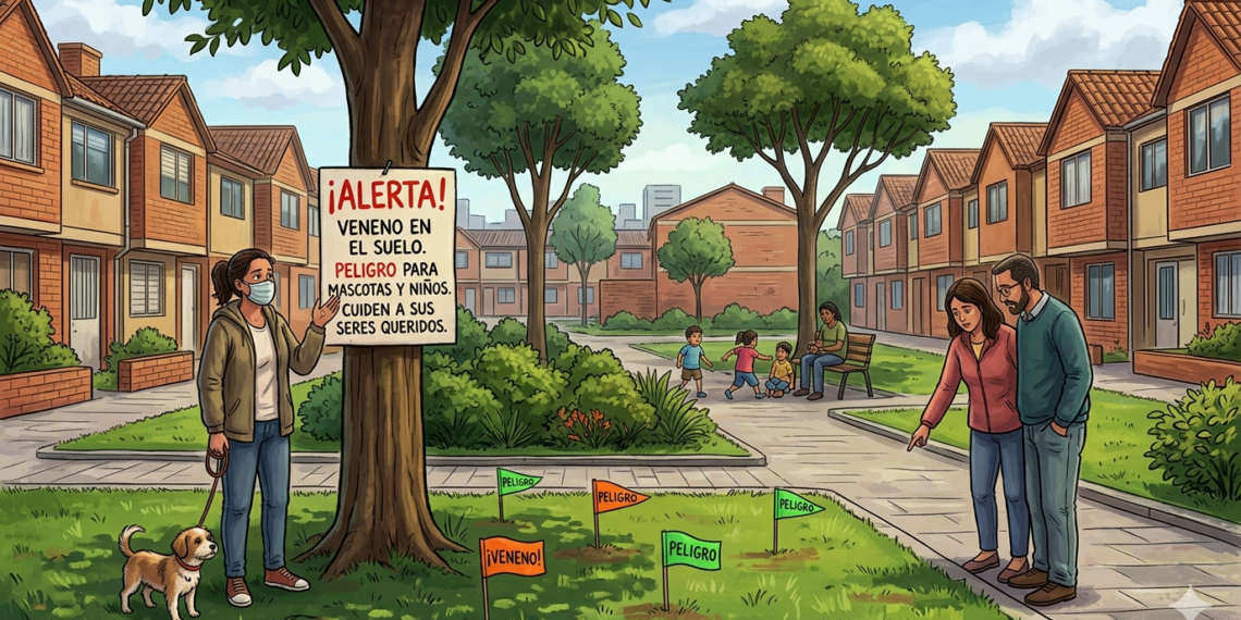 Alerta en el barrio Quirigua de Bogotá: veneno en la calle pone en alerta a los niños y sus mascotas