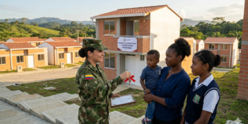 Familias de militares fallecidos en Putumayo recibirán vivienda propia