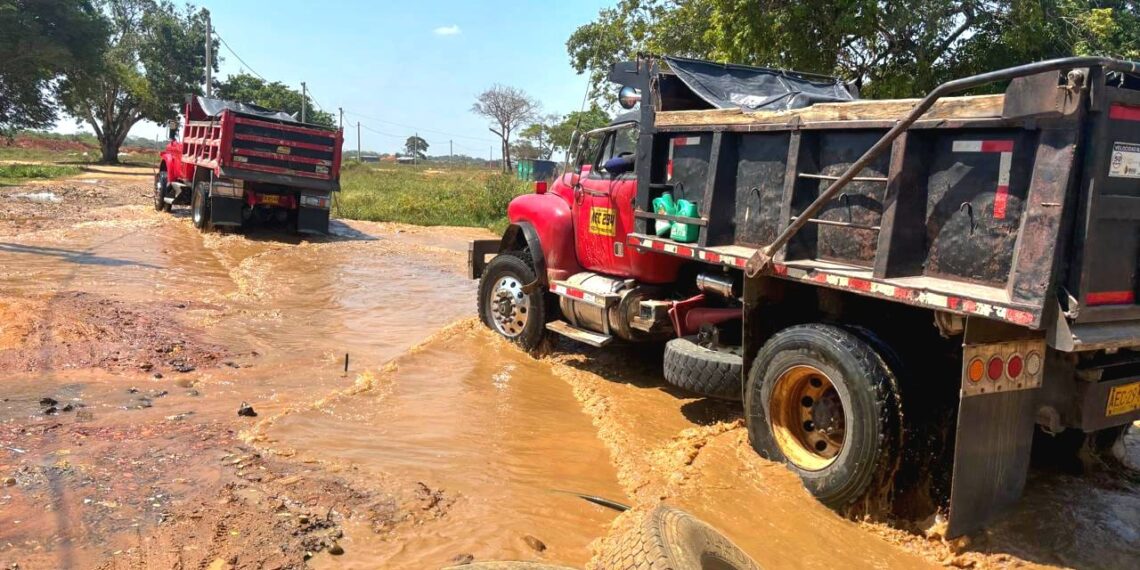 Recuperan corredor vial entre Llano Lindo y San Rafael de Morichal en Yopal