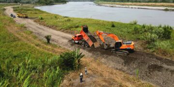 Avanza obra de mitigación sobre el río Upía para proteger a familias rurales de Villanueva