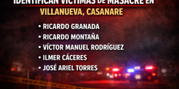 Masacre en Villanueva: Cinco hombres asesinados en incursión sicarial en la vereda El Fical