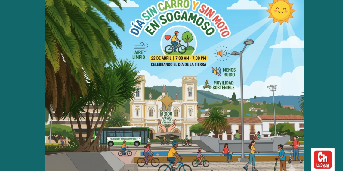 Sogamoso se prepara para el Día sin Carro y sin Moto este 22 de abril
