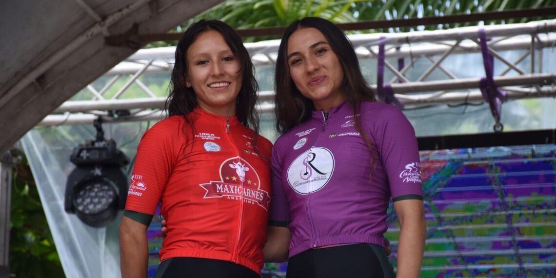 ¡Sólido Team Boyacá! Lesly Aguirre y Catalina Rosas sobresalen en el prólogo de la Clásica de Anapoima