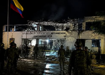 Atentado terrorista del ELN en Riohacha: ataque con dron bomba deja al menos 12 soldados heridos en el batallón Cartagena