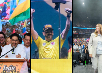 Recta final en las urnas: Así fue el masivo cierre de campaña de los tres principales candidatos a la Presidencia