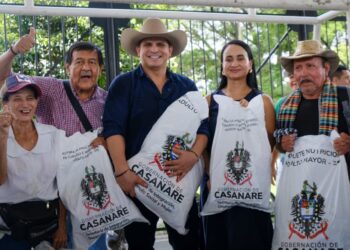 Inician entrega de paquetes nutricionales a adultos mayores en Casanare