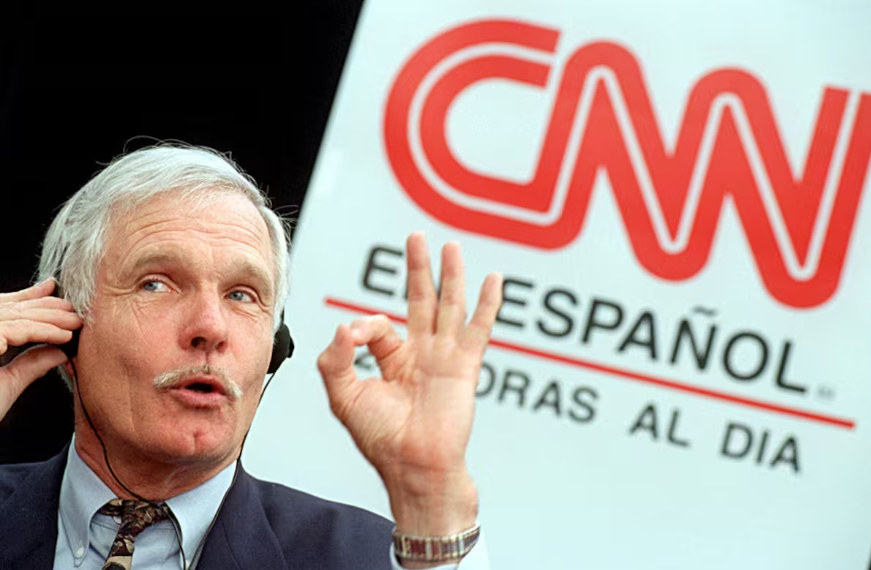 Ted Turner, creador de CNN y del ciclo de noticias de 24 horas, muere a los 87 años