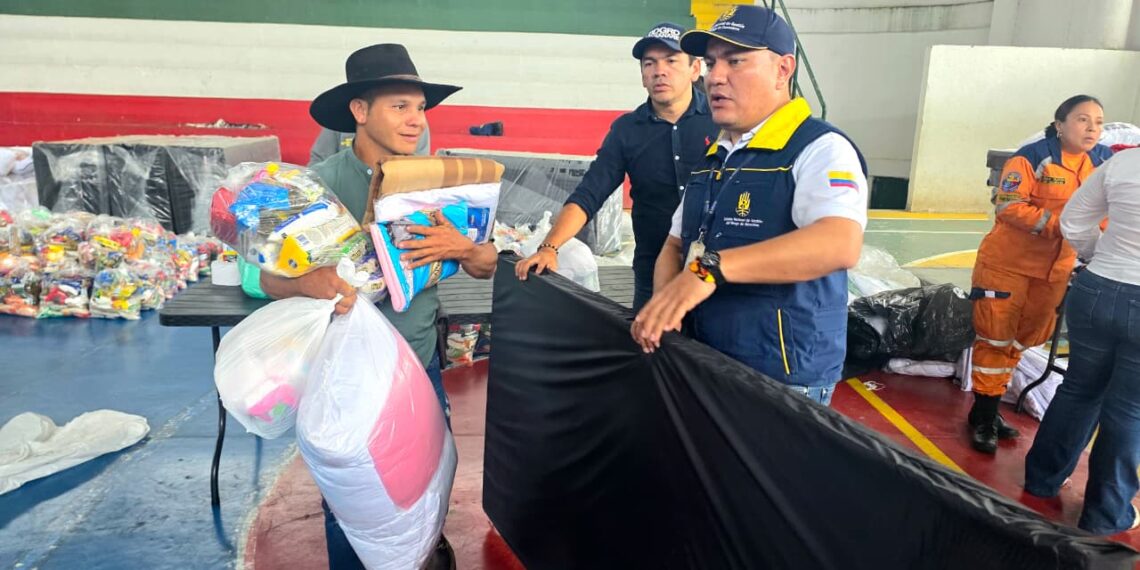 En Támara (Casanare) 200 familias afectadas por las lluvias recibieron ayuda humanitarias