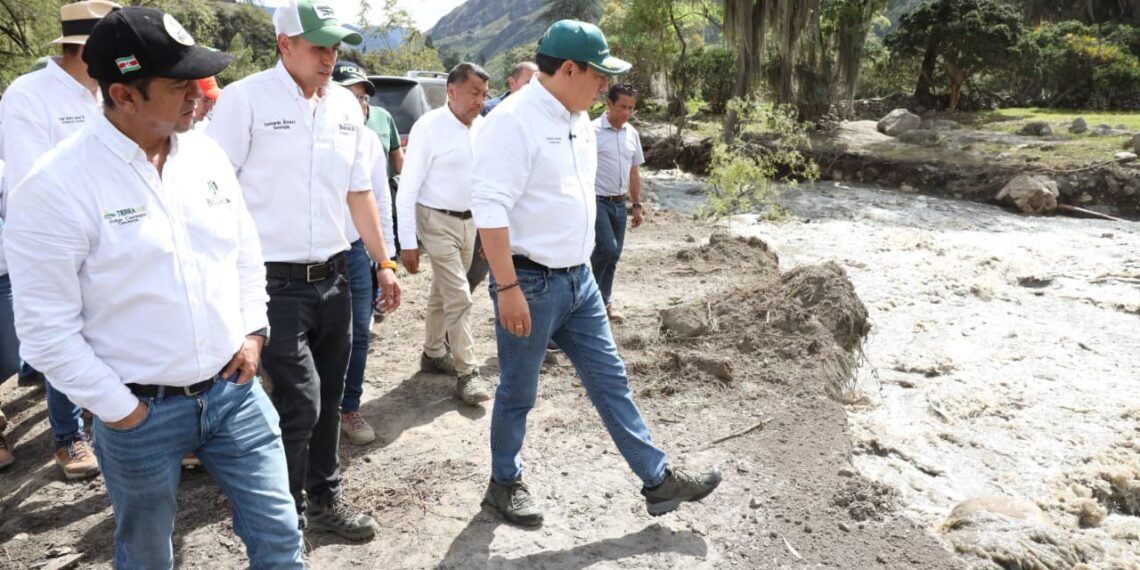 Carlos Amaya lidera atención de la emergencia invernal en Boyacá: cerca de 1.000 familias resultan afectadas
