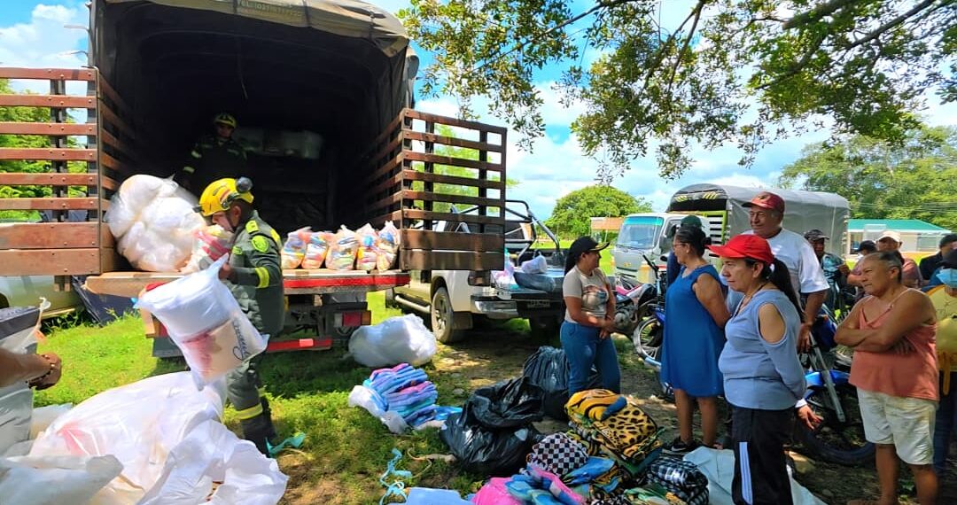 Caravana humanitaria en Casanare supera las 6.000 familias atendidas tras la emergencia invernal