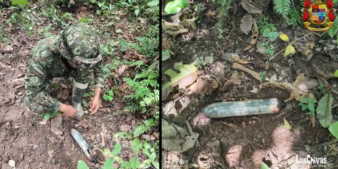 Ejército Nacional neutraliza área minada del ELN en zona rural de Puerto Rondón, Arauca