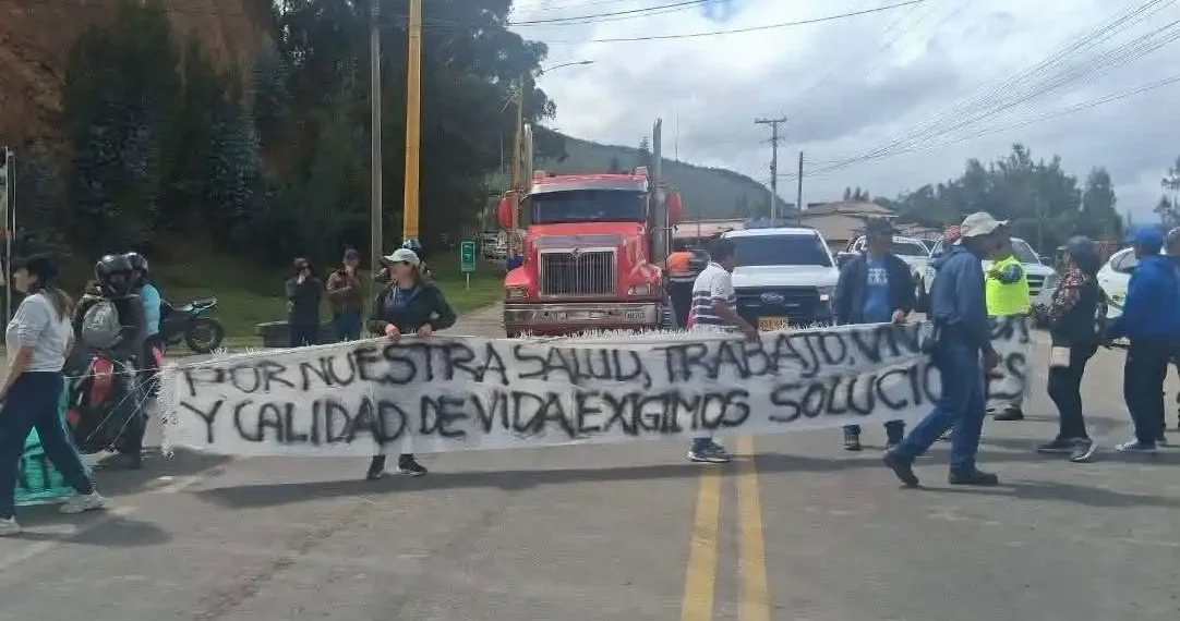Comunidad confirma que bloqueará hoy la vía principal de acceso a Nobsa en el sector de Dichó