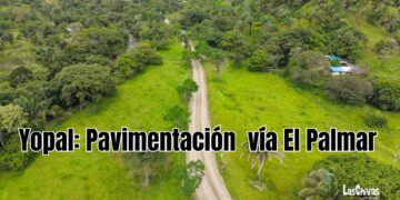 Yopal y Ecopetrol pavimentarán tres kilómetros de vía rural en la vereda El Palmar