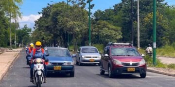 Yopal habilita los primeros 1,2 kilómetros de asfalto en la calle 40 con un avance de obra del 35%