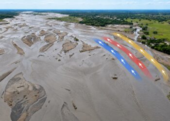 Tranquilidad en Hato Corozal: tras 15 días de lucha, logran domar el río Casanare y frenar la inundación