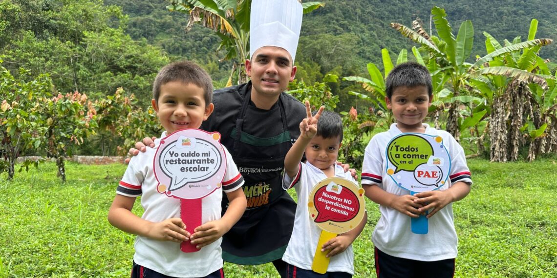 Boyacá rinde homenaje a los chefs que nutren los sueños de más de 112.000 estudiantes