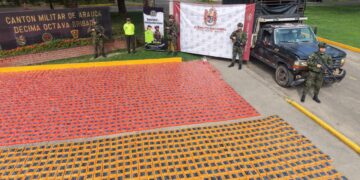Golpe al ELN: Incautan más de 3 toneladas de marihuana en Arauca